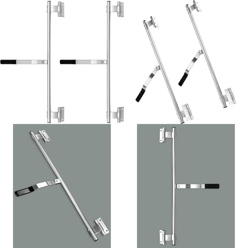 Cargo Trailer Cambar Cam Bar Lock, 2er-Pack 36" Trailer Door Latch Cam Bar, verzinkt, für klappbare Ramp Door, RV Hauler Fold Dow
