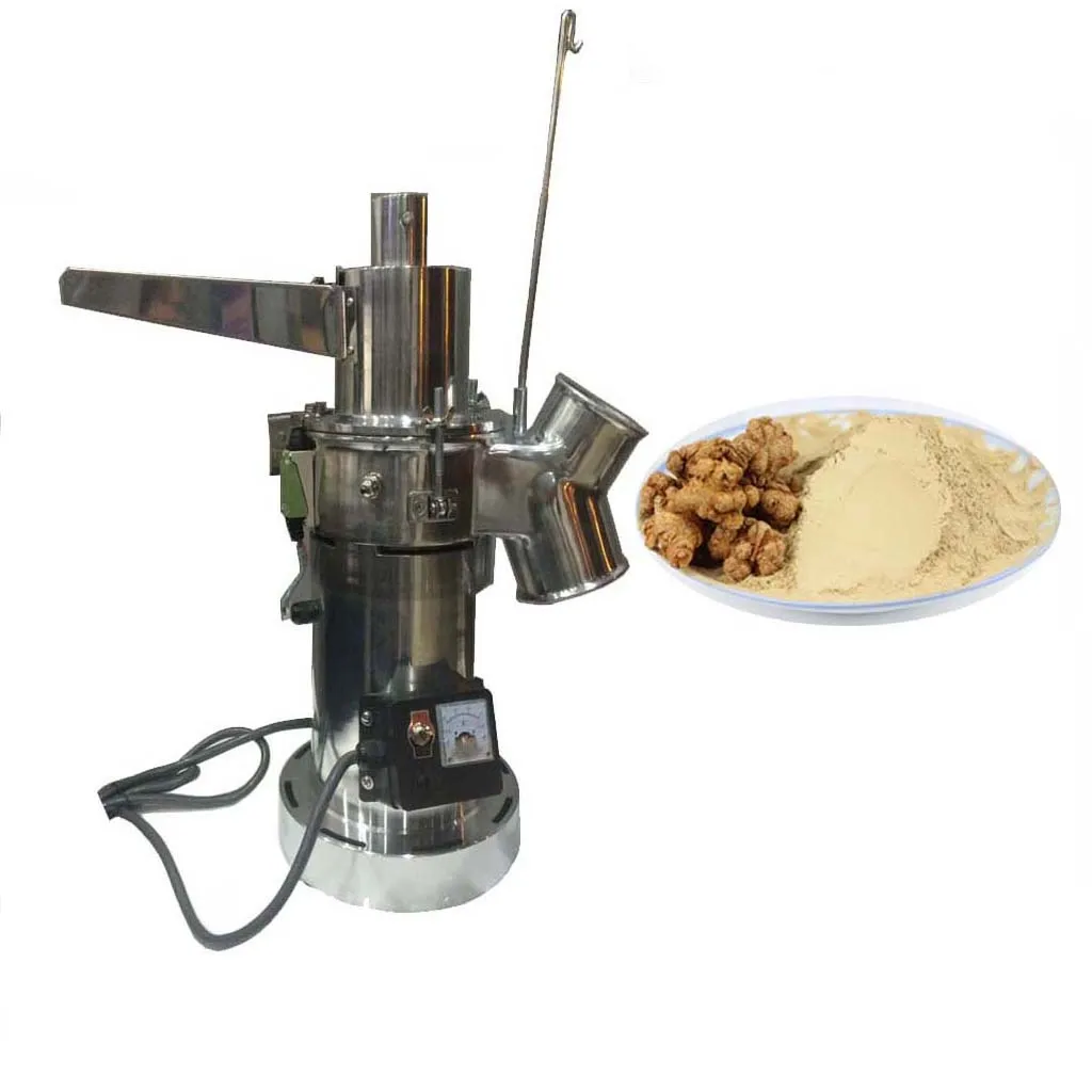 Stainless Steel Full Automatic Rice Grinder Machine/coffee/soybean/spice/grain/wheat and Herb Grinder/flour Mill  HJ-CM016SS