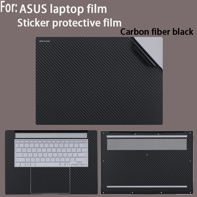 For ASUS Zenbook S16/S14/S13 UM5606/UX5406/UX5304 Sticker Protective Film Duo14 UX8406/14X Laptop Shell Film Fuselage Skin Film