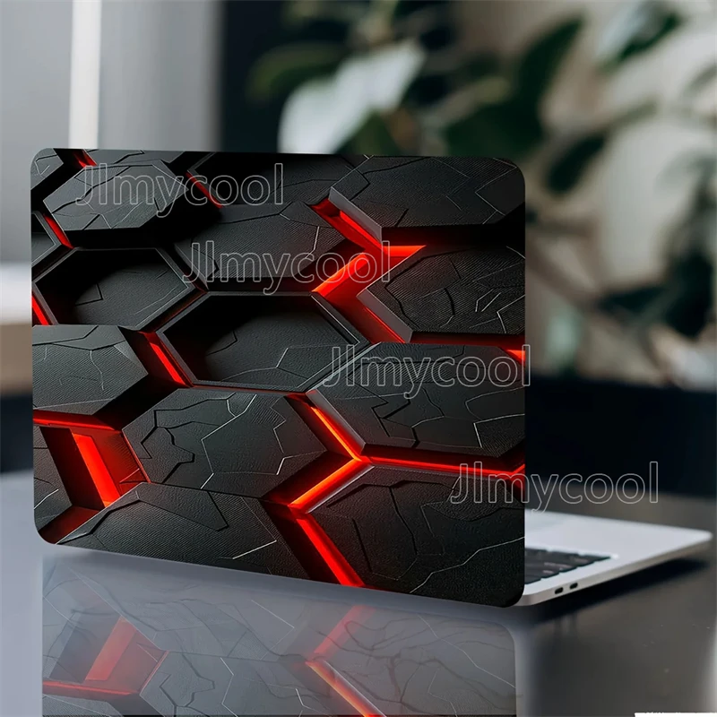 2 Pieces of Futuristic Notebook Computer Art Stickers  Vinyl Skin Stickers Waterproof and Scratch Resistant  Modern Aesthetics