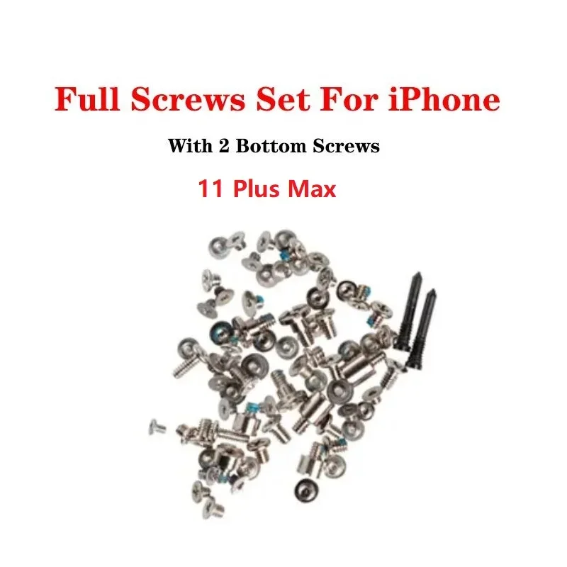 

50set screws full set complete kit repair parts for iPhone 11 pro Max