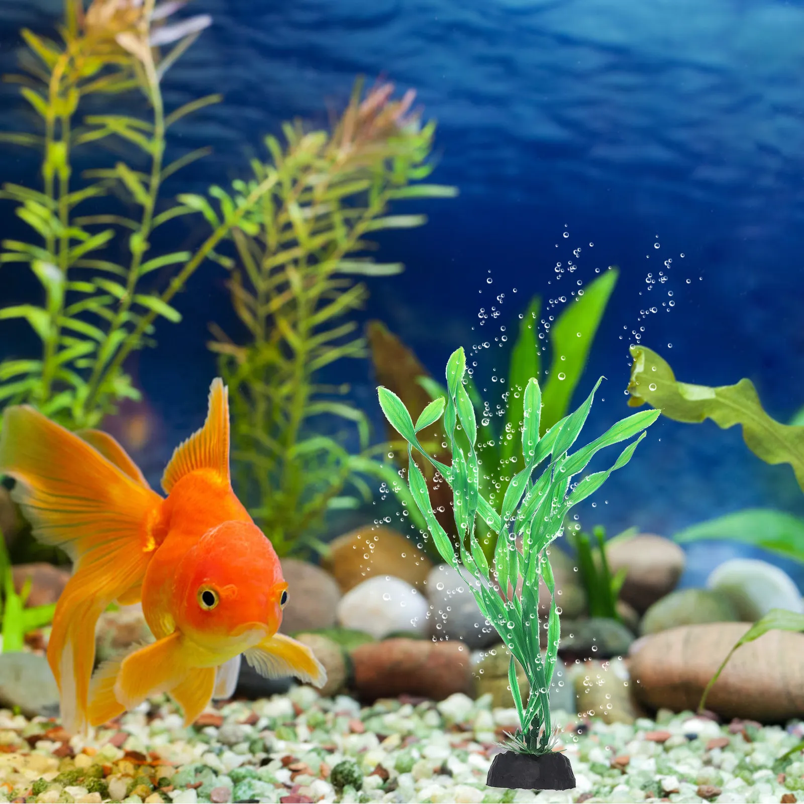 10 ชิ้น หญ้าปลอมตกแต่งตู้ปลา ป - Non Planted Aquarium Fish บทวิจารณ์และราคา