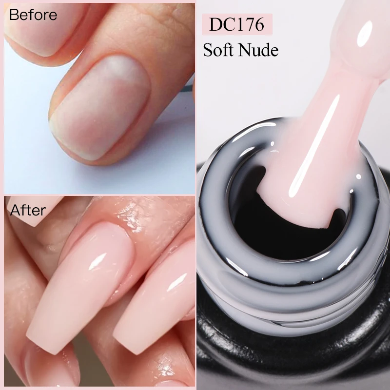 

Mtssii 7ml Milky White Quick Extension Gel Nail Polish Camouflage Color Extend Construct Hard Rubber Base Manicure Art Varnish