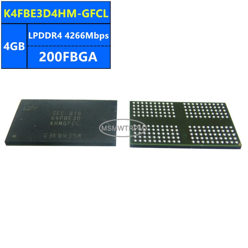 K4FBE3D4HM-GFCL K4FBE3D4HM-GUCL H54G56BYYPX046N H54G56BYYPX046R LPDDR4 4GB 4266Mbps 200FBGA 32Gb Chip de memoria IC circuito integrado