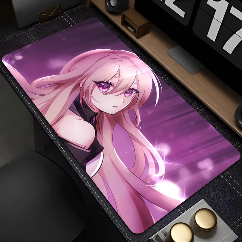 Schwarzes Survival Eternal Return Mousepad PC-Zubehör Gaming-Mauspad Rutschfestes Tastaturpad Große Schreibtischunterlage Gummi erweitertes Pad
