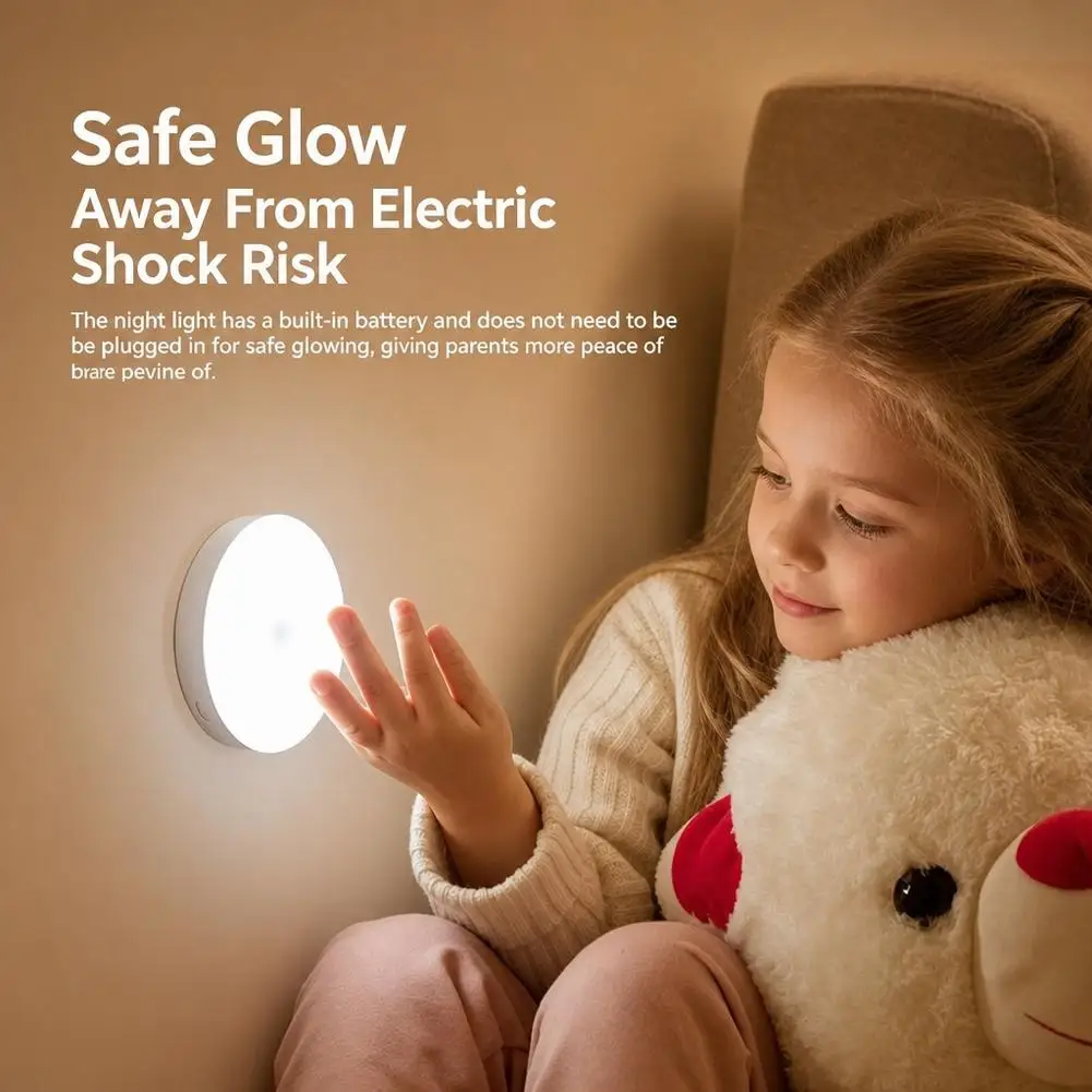 Human Body Automatic Sensing Light Night Light The Bedroom Bedside Bathroom Staircase Night Light