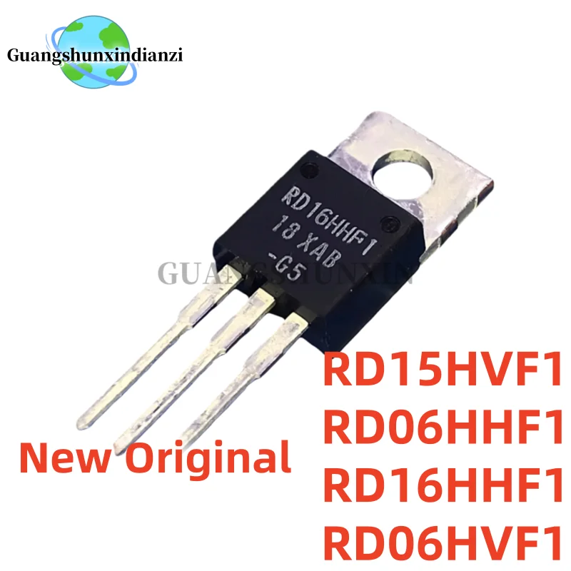 5PCS New Original RD15HVF1 RD06HHF1 RD16HHF1 RD06HVF1 TO-220 RF power amplifier field effect transistor for high frequency tubes