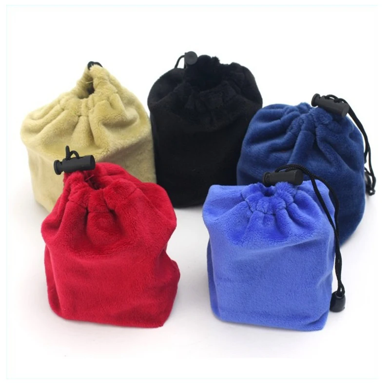 Protective Speed Cube Bag For 2x2 3x3 4x4 Layer Magic Cube Bags Puzzles Flannel Protection Pouch Size Thick Soft Cube Bag