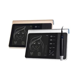 New Touch Screen Permanent Makeup Tattoo Machine Microblading Eyebrow Eyeliner Lip Tattoo Pen With 2pcs Cartridge Neeldes