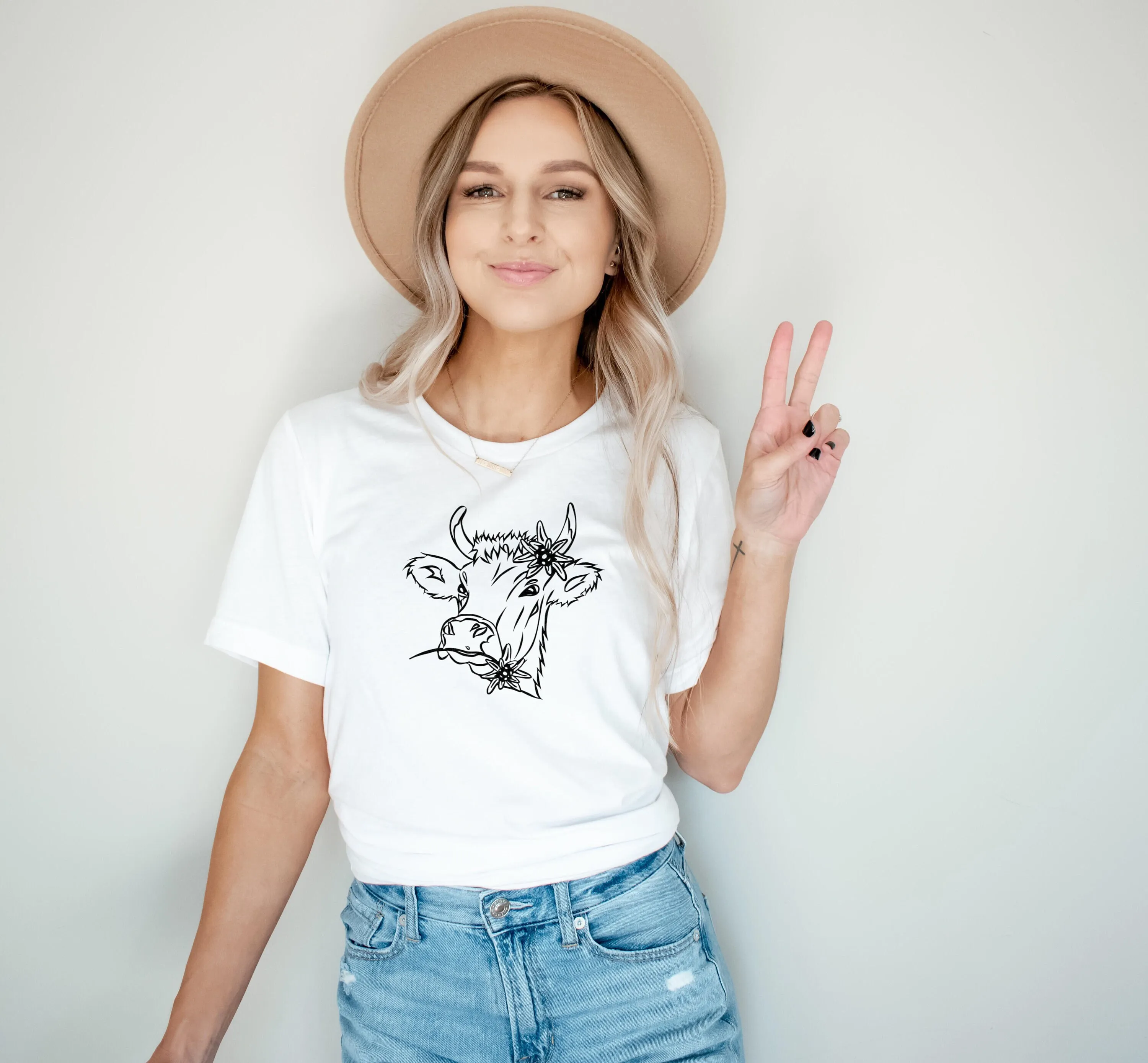 Cow T Shirt For Women Lover Girl Dairy Farm Cute Her