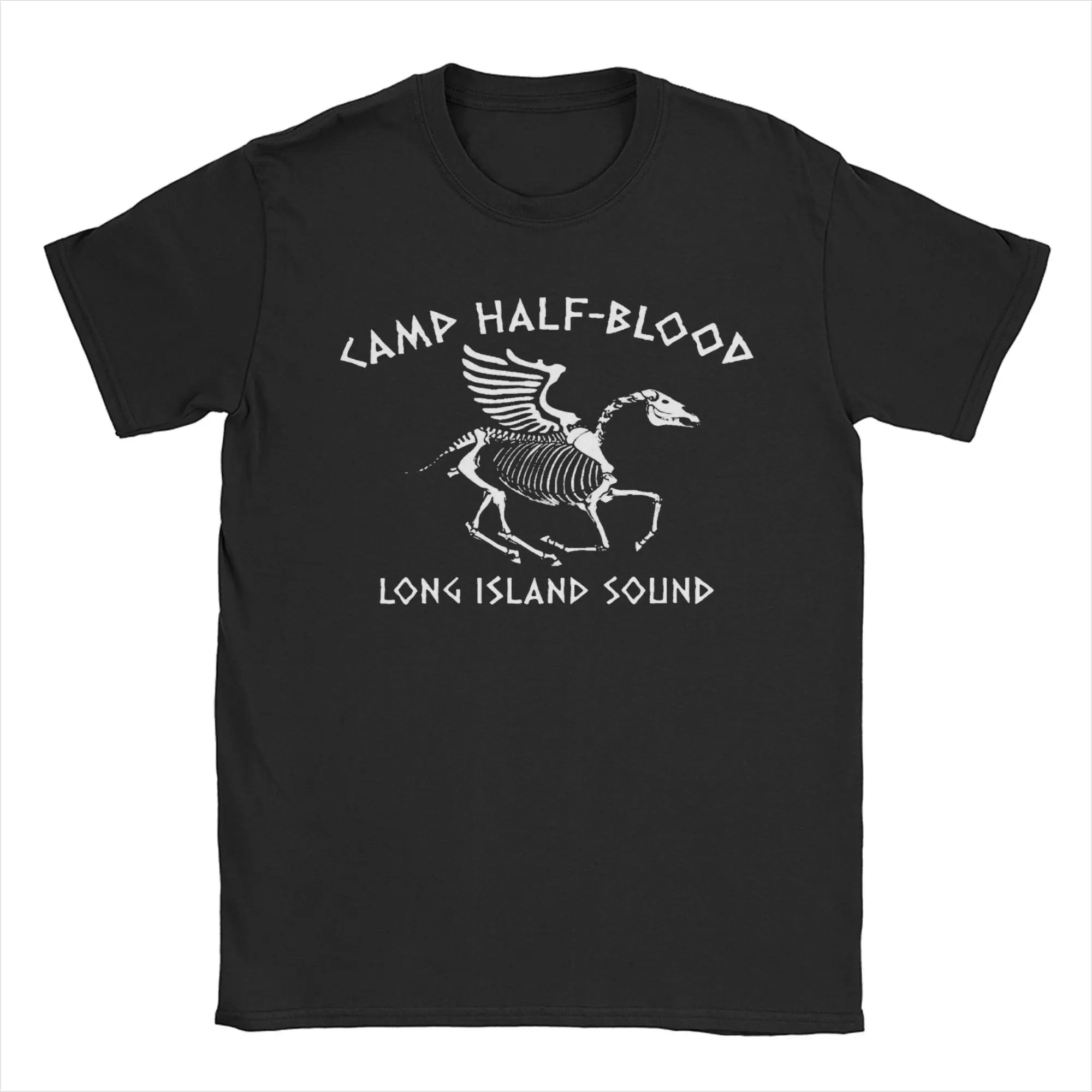 Camp Half-Blood Nico DiAngelo Hades Cabin T Shirts Men Cotton Casual T-Shirt Round Collar  Tee Shirt Short Sleeve Tops Summer