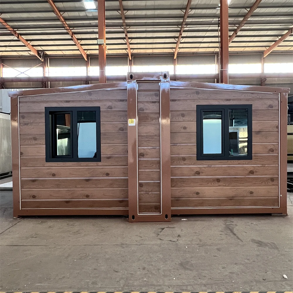 Customizable Size 10 '20' 30 '40' Foldable Expandable Family Prefabricated Modular Home For Small Villa Offices