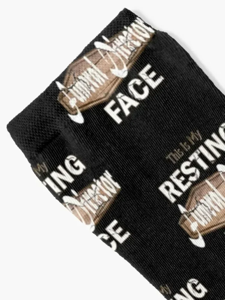 This Is My Resting Funeral Director Face Socks designer brand fashionable Women's Socks Men's