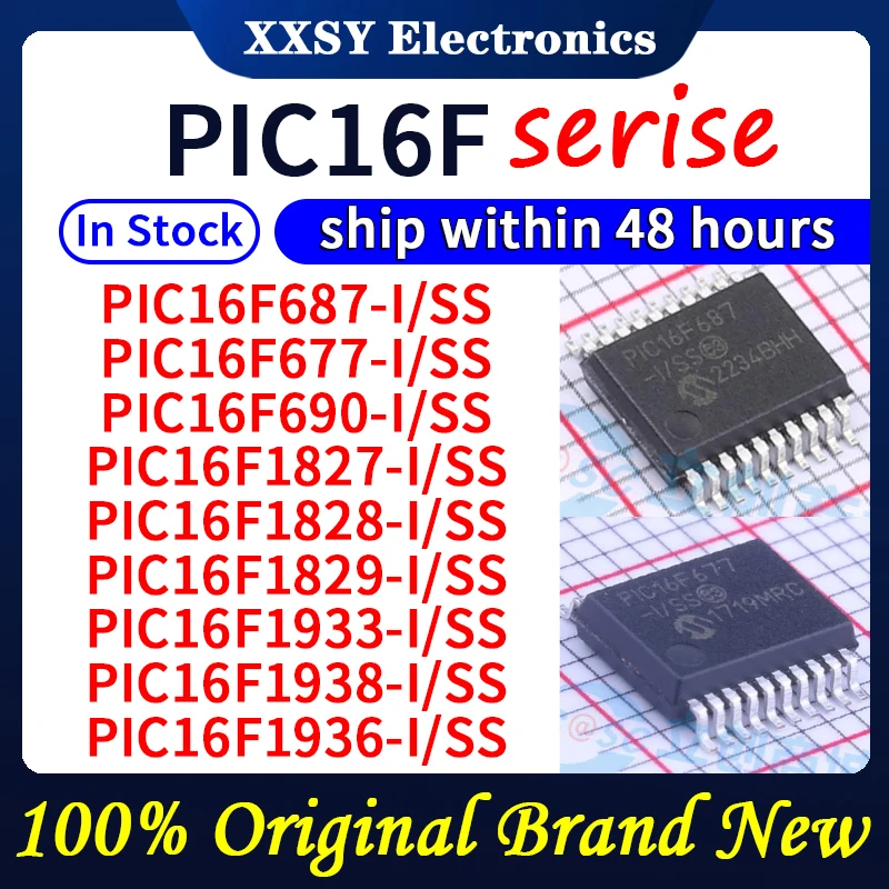 

PIC16F687-I/SS PIC16F677-I/SS PIC16F690-I/SS PIC16F1827-I/SS PIC16F1828-I/SS PIC16F1829-I/SS PIC16F1933-I/SS PIC16F1938-I/SS Новый