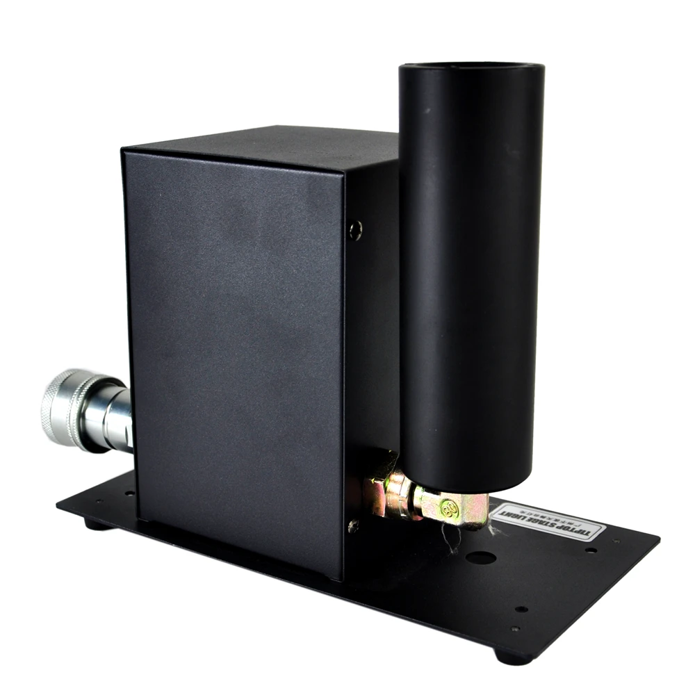 TIPTOP Stage Light Remote 200W Single Pipe Co2 Jet Machine Power DMX IN OUT Lockable Aviation Power Plug LCD Display TP-T25