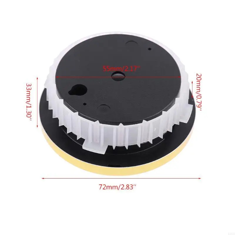 E06B 3 en 1 Barómetro higrómetro termómetro 72 mm para barcos/fábricas/laboratorios/hogar para pronóstico del liviano