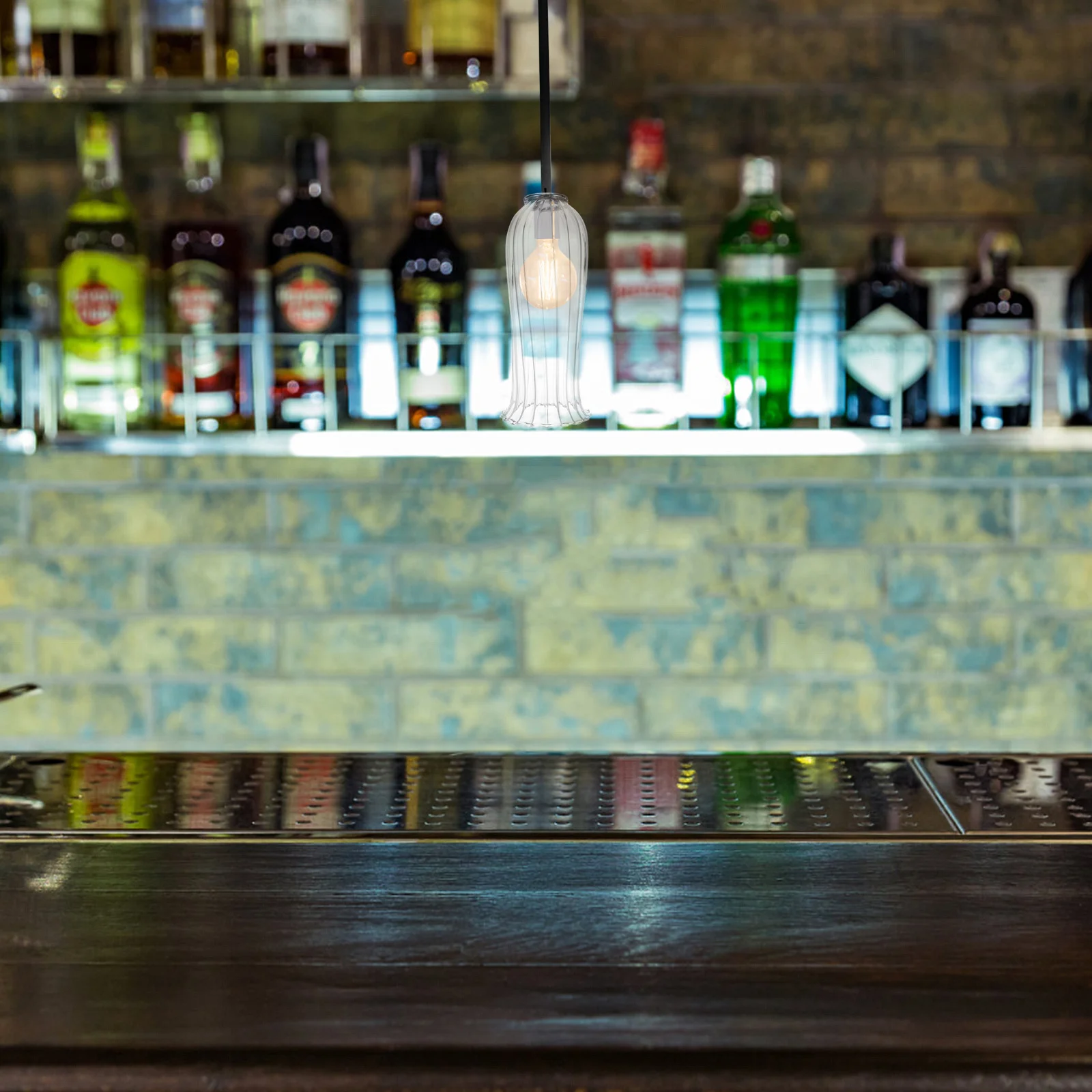 

Glass Lamp Shade Transparent for Light Fixtures Table Lamps Wall Lights Pendant Chandelier Elegant Cylinder Cover