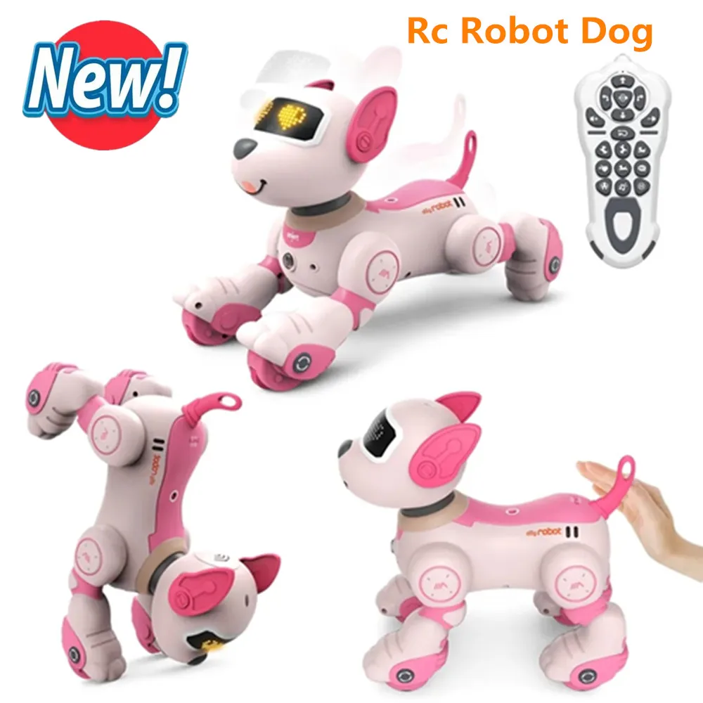 New Intelligent Stunt Dog Robot Dog Singing Dancing Touch Sensitive Interaction RC Robot Dog Electric Pet