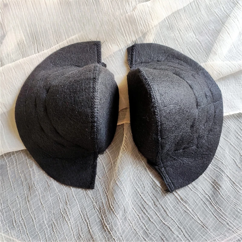 1 paire d'épaulettes souples de 5Cm d'épaisseur, coussinets hauts de cryptage, épaulettes en mousse pour Blazer T-Shirt vêtements accessoires de couture