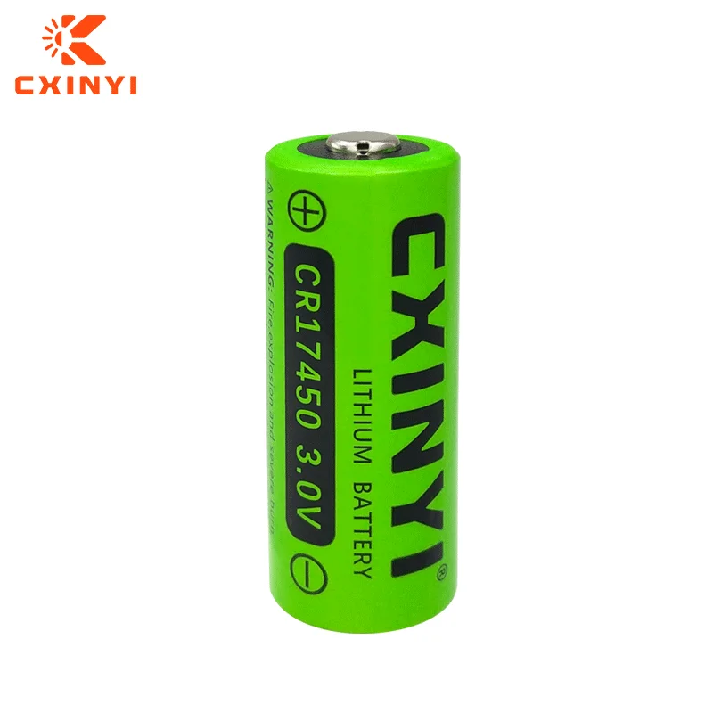 CXINYI CR17450 Water Meter Battery Lithium Manganese 3V Compass GPS Locator Household Smoke Alarm Prepaid Smart Water Meter