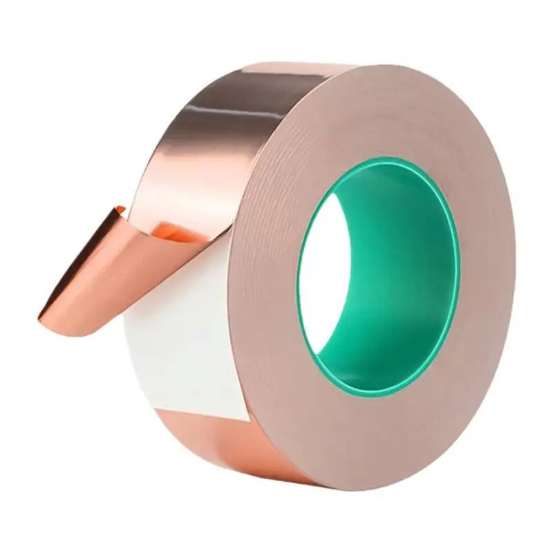 

Copper Foil Tape Self Adhesive Shielding Copper Tape Conductive Coppers Foil Tape For Paper Circuits DIY Crafts Soldering