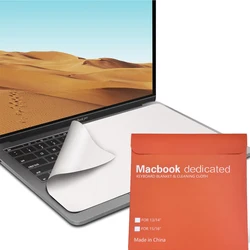 Laptop Protective Film Microfiber Dustproof Palm Keyboard Blanket Cover NotebookLaptop Screen Cloth MacBook Pro 13/15/16 lnch