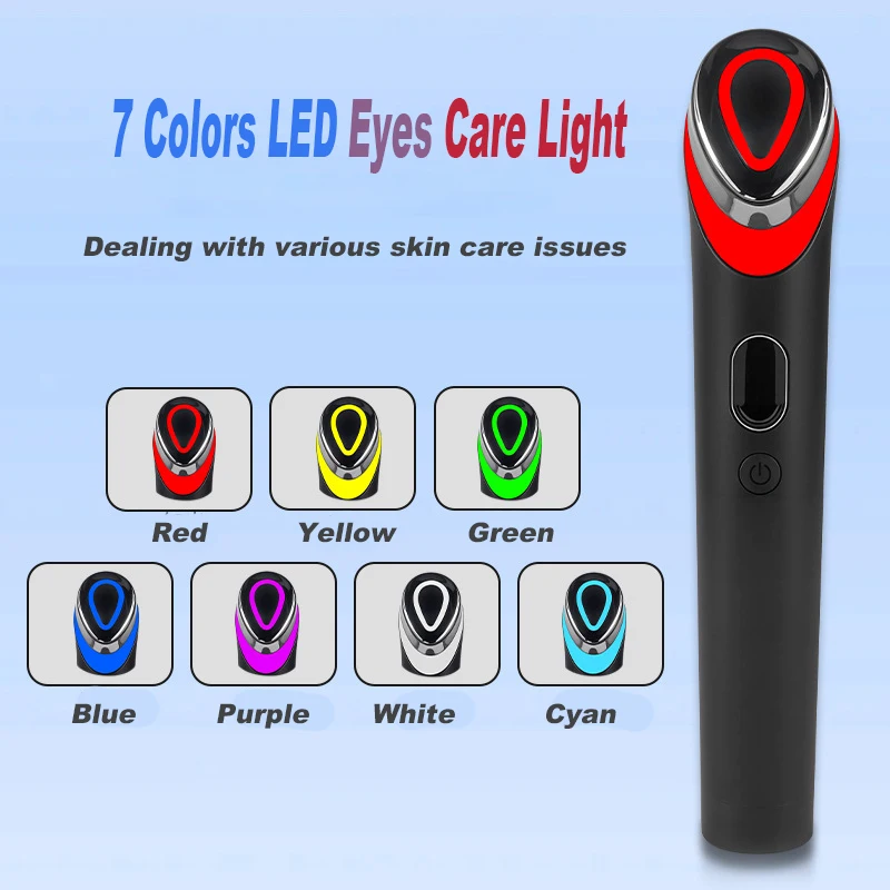 7色エイジRブースタープロフェイシャルスキンケアアンチリンクルビューティーデバイスEMSマイクロカレントリフトマッサージャー家庭用ビューティースキンケア