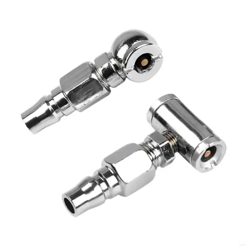 Heavy Duty Closed on Tire Chuck with Clip for Inflator