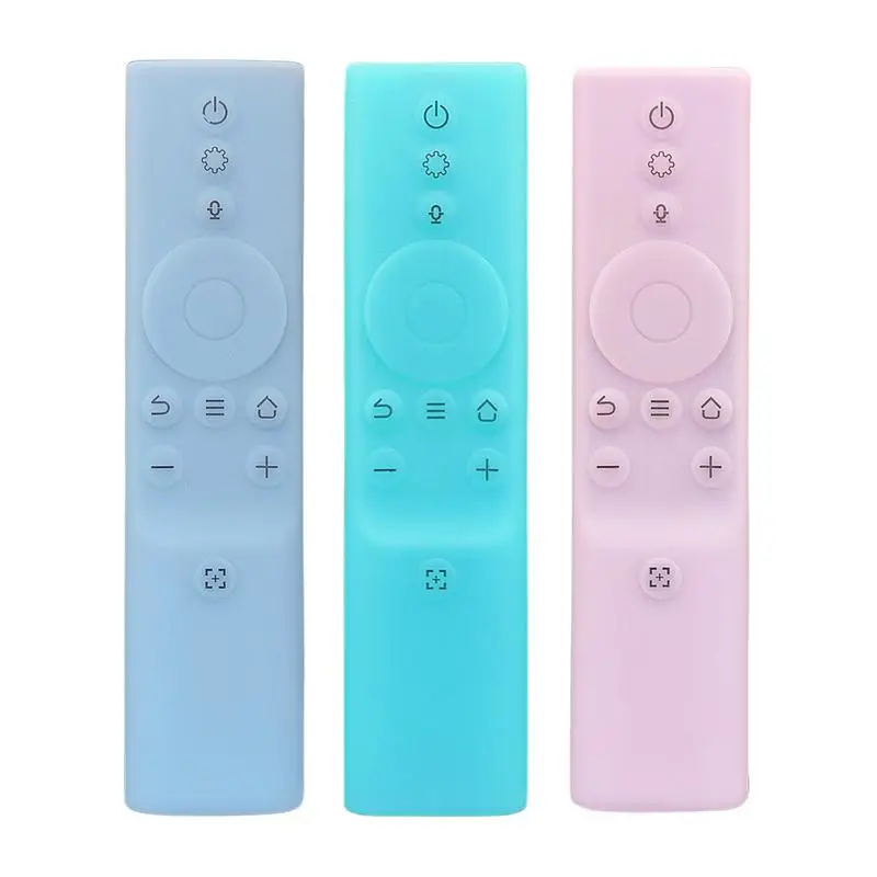 Remote Control Protective Cover Smart TV Remote Control Case Dustproof Remote Case Silicone Remote Sleeve For Smart TV Remote