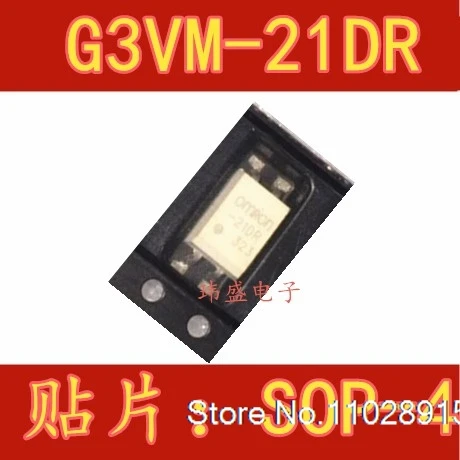 

(10PCS/LOT) G3VM-21DR 21DR SOP-4