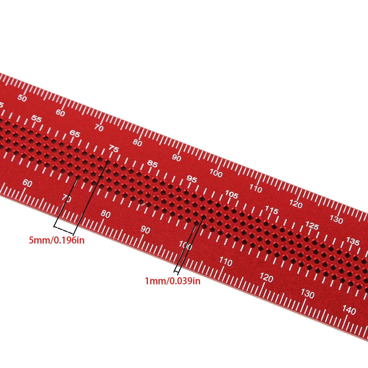 Multi Angle Scribing Ruler 0-70 Degree Protractors Measuring Gauge T-type Woodworking Scribe Aluminum alloy Line Drawing Marking