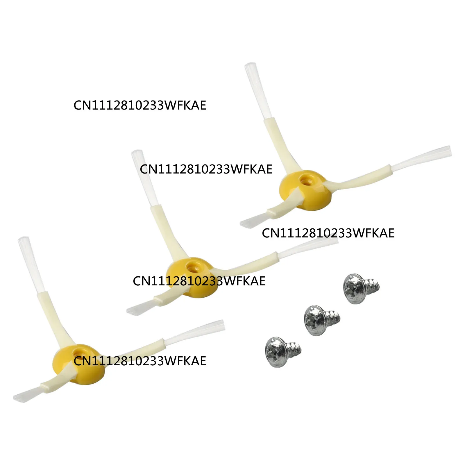 3 Pieces for IRobot Side Brushes Roomba 500 600 700 Series Vacuum Cleaner Parts Replacement Brushes Household Cleaning Tools