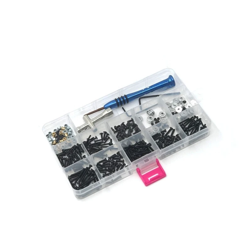 

RC Car Upgrade and Modification Tools Screw Accessories Summary Screw Tool Box