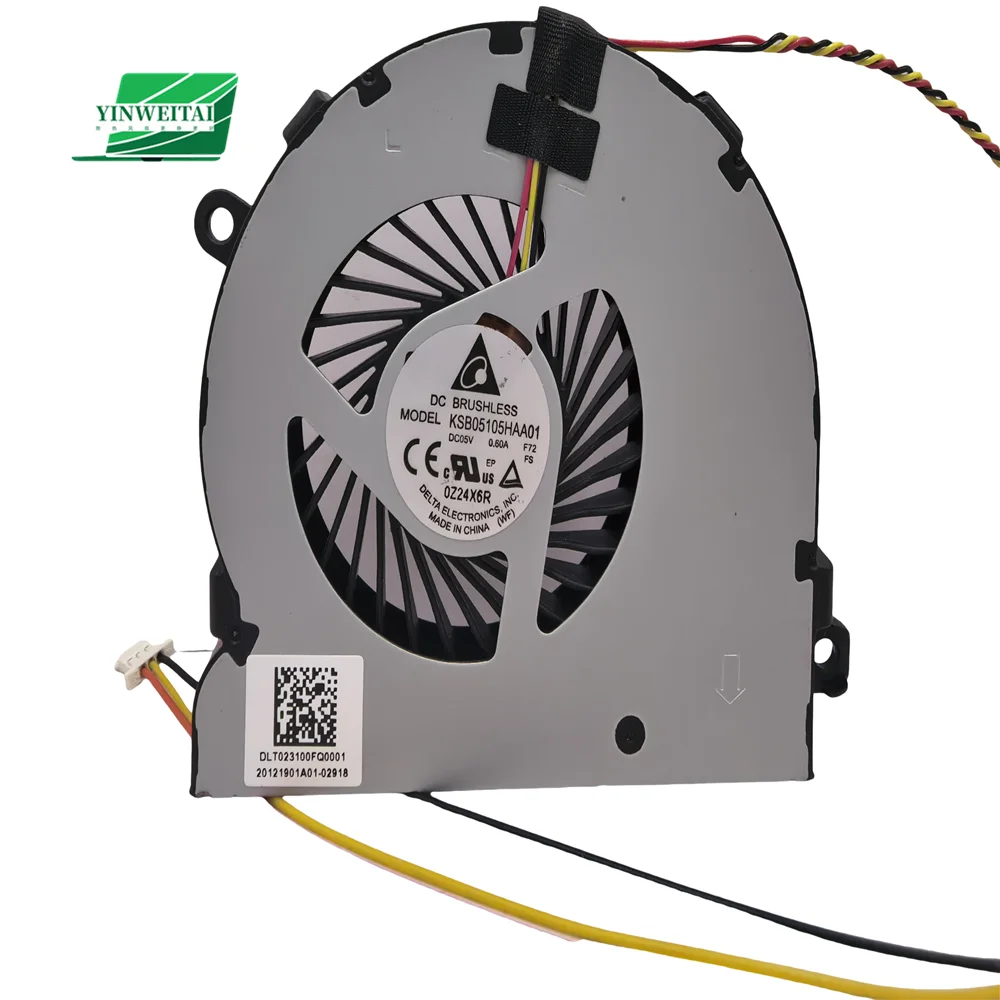 KSB05105HAA01 FAN FOR Acer Aspire S24-880 C22-860 C22-960 C22-963 C24-865 C24-960 C24-963 D17W3 23.BA8D1.001 CPU COOLING FAN