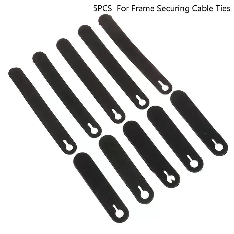 Motorcycle Frame Securing Cable Ties Rubber Bands Wiring Harness Accessories for Motobike