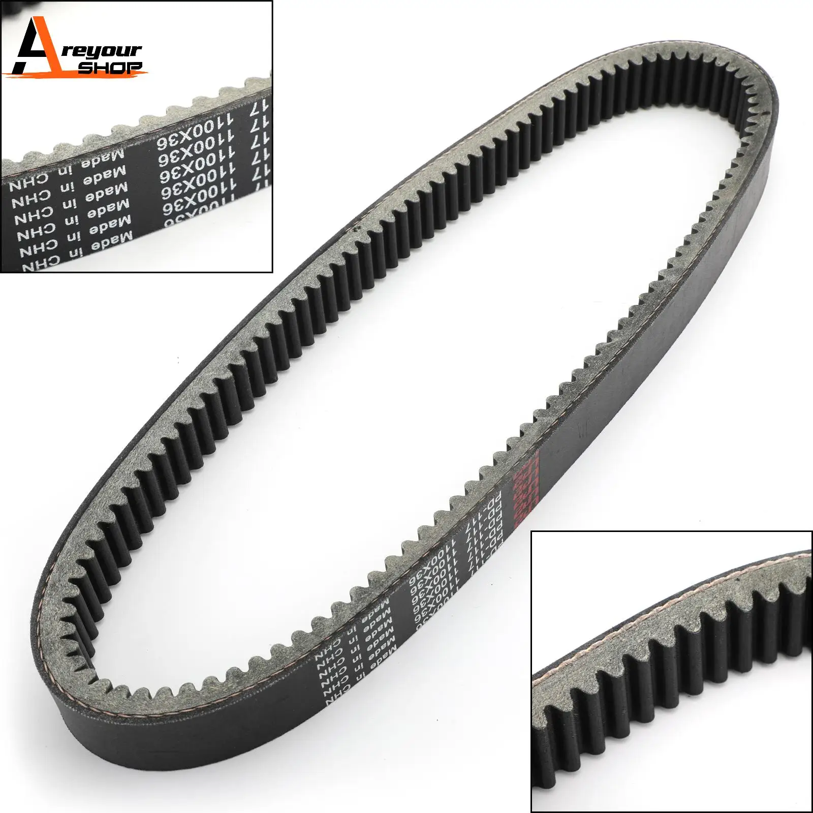 

Areyourshop For Arctic Cat Snowmobile 0627-069 TZ1 Z1 LXR for Ski-Doo 300F 417300326 Transmission Drive Clutch Belt ATV Parts