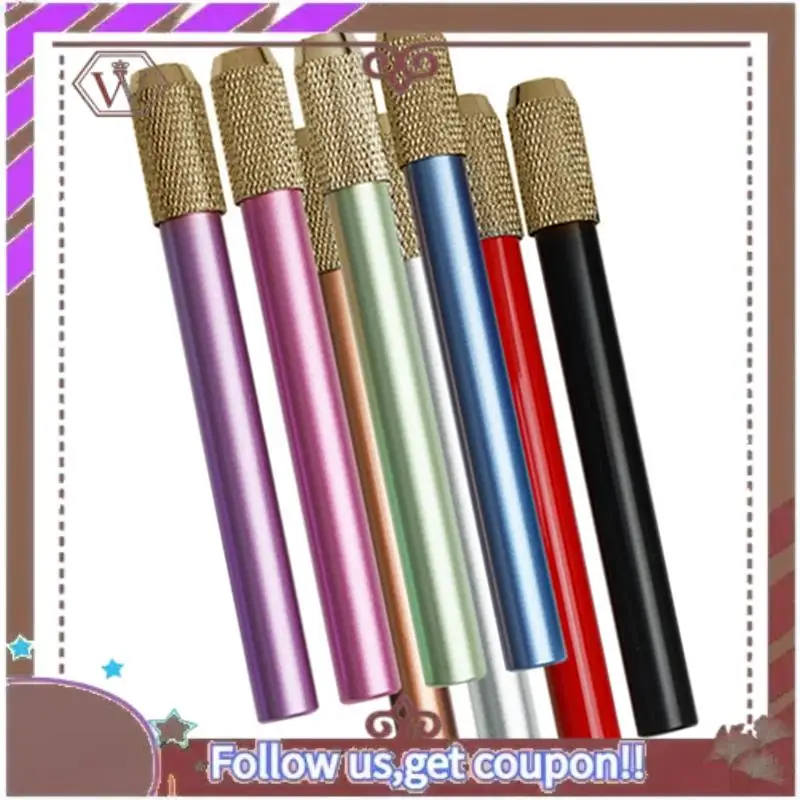 Новейший 8-цветный дополнительный металлический удлинитель для карандашей, различные типы ручек для удлинителя карандашей, удлинитель для карандашей