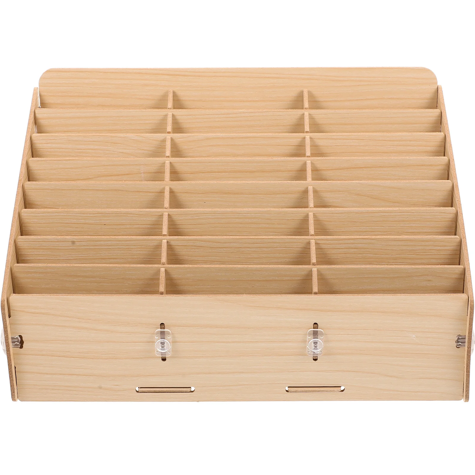 

Desktop Storage Box With Grids Phone Holder Desktop Organizer Organizer For Office School Desk Sundries Container