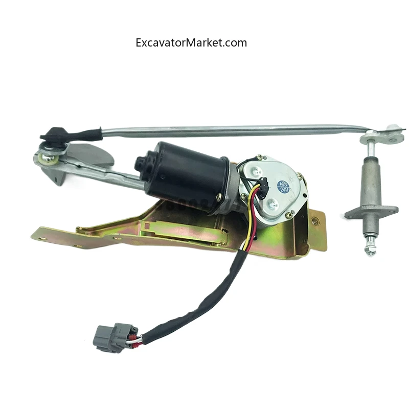 For Hitachi ZAX120/200-6-3G Wiper Motor Assembly Arm 200-5G Wiper Excavator Accessories High Quality