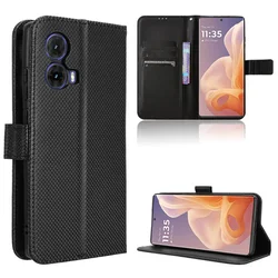 For Motorola Moto G85 5G Diamond Wallet Case Anti drop Stand Protection Case for Moto G 85 G85 Phone Case