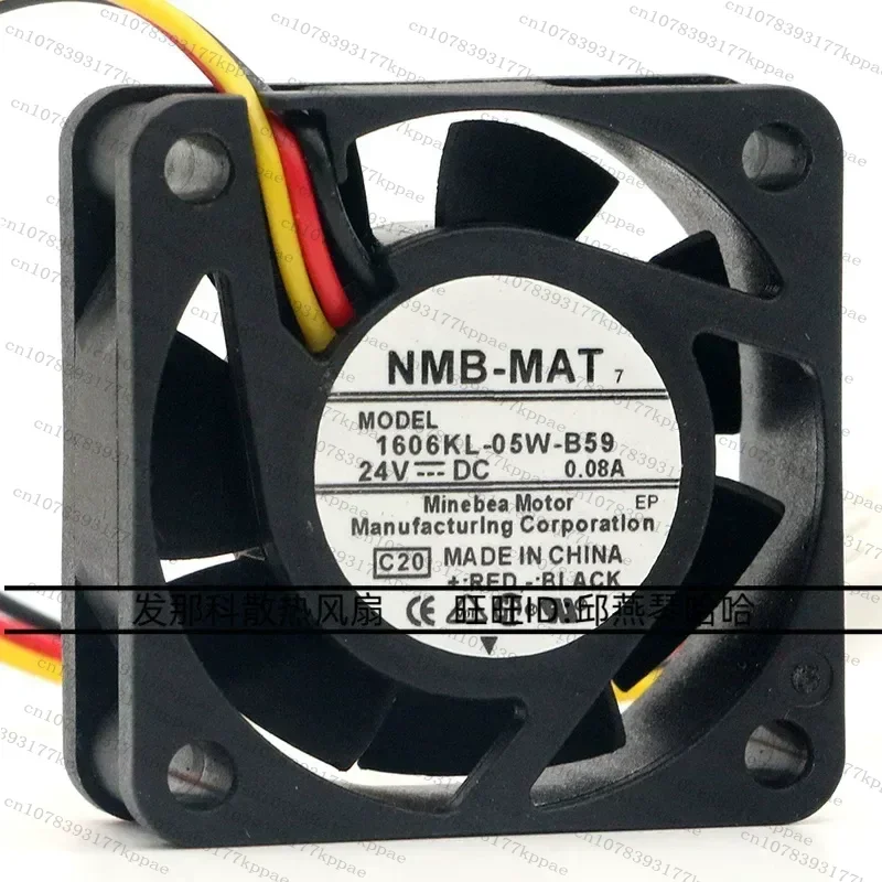 for NMB 1606KL-05W-B59 B39 B49 24V 4CM Cooling Fan for Fanuc Numerical Control Machine