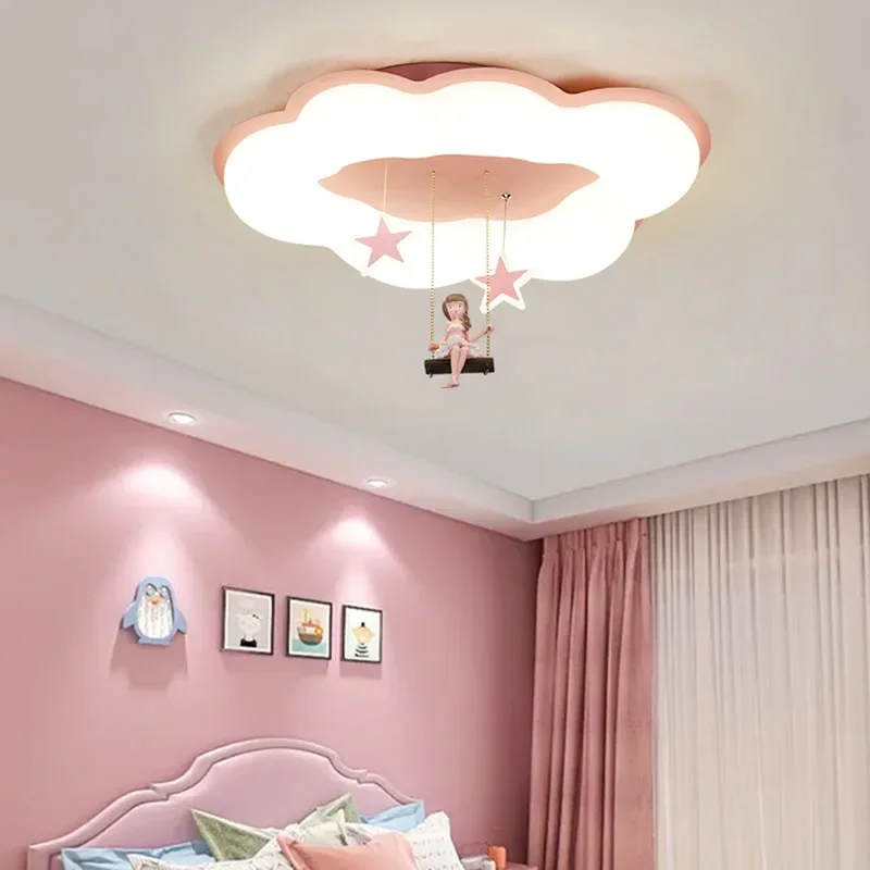 

Nordic home decoration salon girl bedroom decor smart led lamp lights for room dimmable Ceiling light lamparas indoor lighting