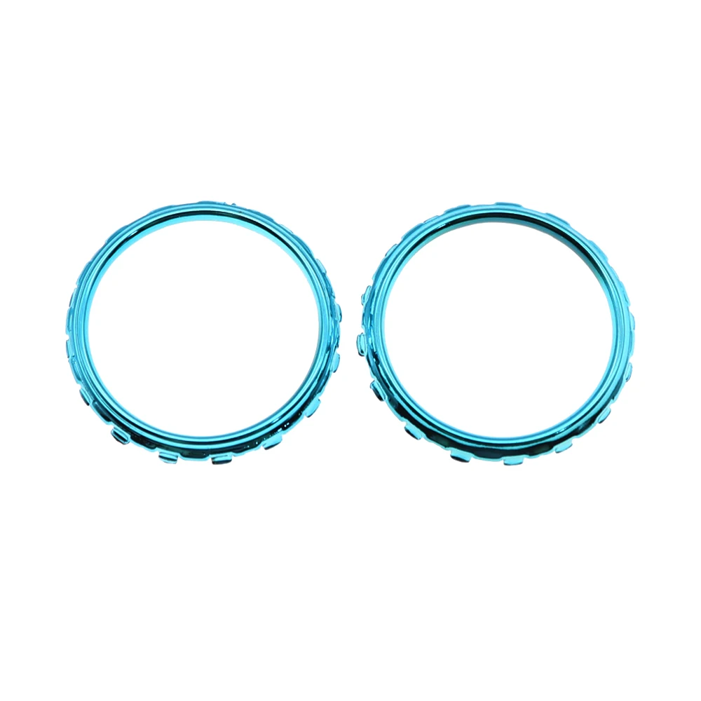 5 مجموعات من الملحقات البديلة حلقات لهجة Thumbstick من الكروم لوحدة تحكم Sony Playstation 5 DualSense 5 PS5