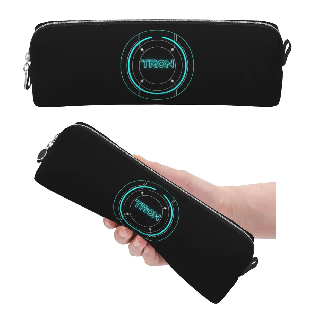 Estuches para lápices inspirados en Tron Legacy, caja para lápices para estudiantes, bolsa para lápices de gran capacidad, bolsa para lápices, suministros de papelería