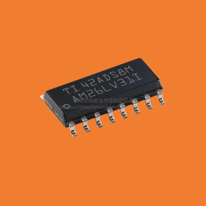 10pcs/Original genuine AM26LV31IDR SOIC-16 low-voltage high-speed four-way differential line driver