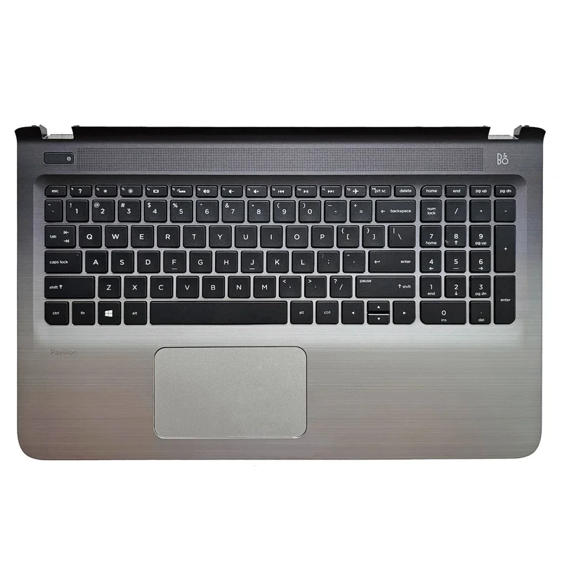 S  809032-001 New For HP Pavilion 15-AB TPN-Q159 Palmrest Upper Case US Backlit