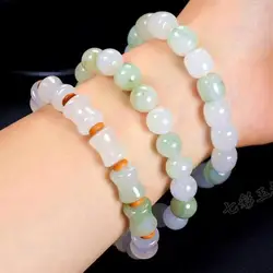 Fashion White Jade Bracelet Women Men Genuine Natural Certified Jades Stone Bracelets Fine Jewelry Bangles Accessories Jewellery