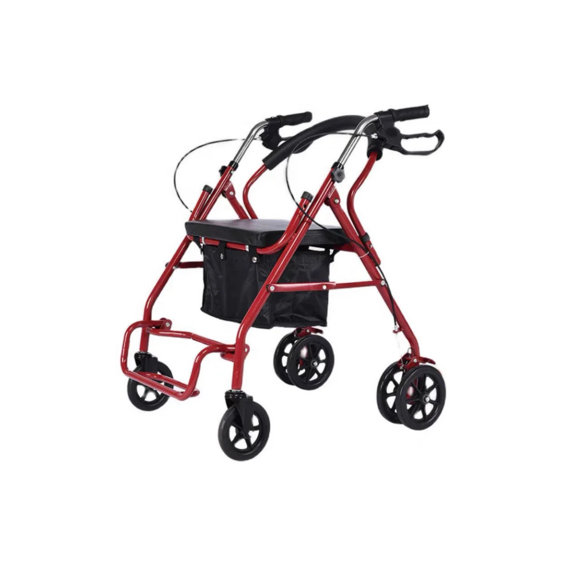 High Quality Elderly walker can be pushed by hand The elderly can be folded of shopping cart