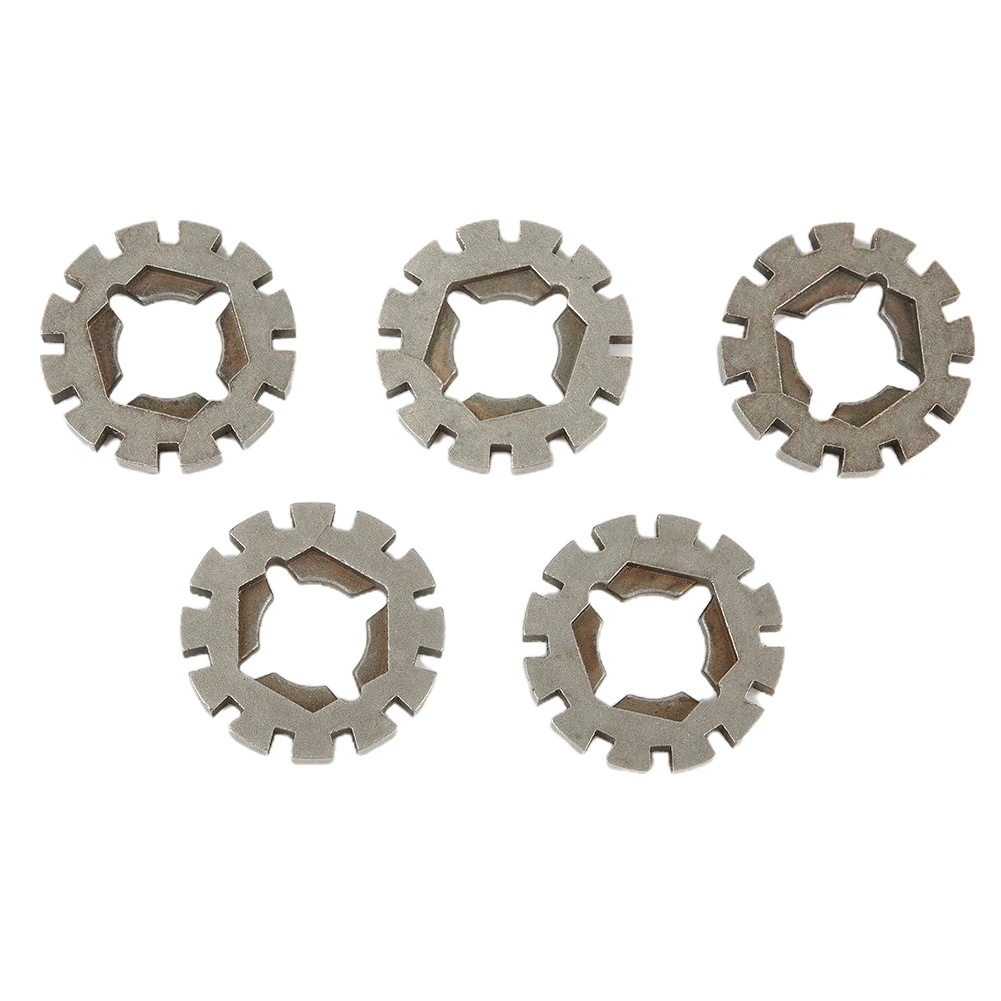 5pcs Oscillating Saw Blades Adapter Oxidation-resisting Steel STARLOCK Star Lock Adapter Universal Quick Release Adapter