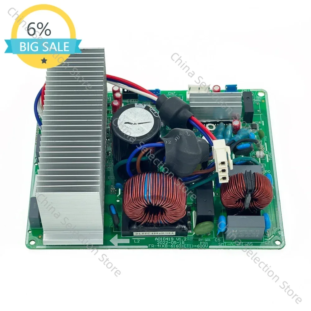 

Used For TCL Air Conditioner Outdoor Unit Control Board FR-4(KB-6160)CTI 〉=600V A010419 Circuit PCB Conditioning Parts
